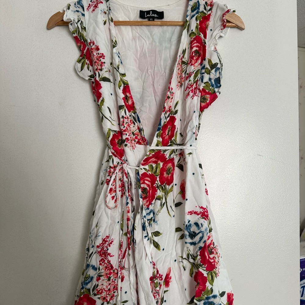 Lulu's Floral Multicolor Dress